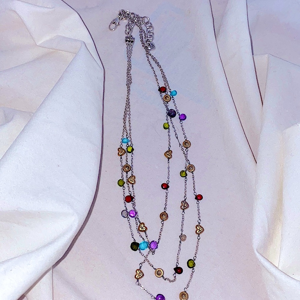 Brighton 3 Strand Colorful Necklace